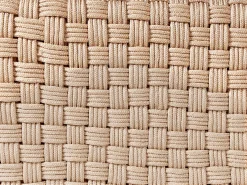 Puf NALLI Materiał syntetyczny Jasnobeżowy