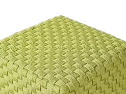 Puf NALLI Materiał syntetyczny Zielony