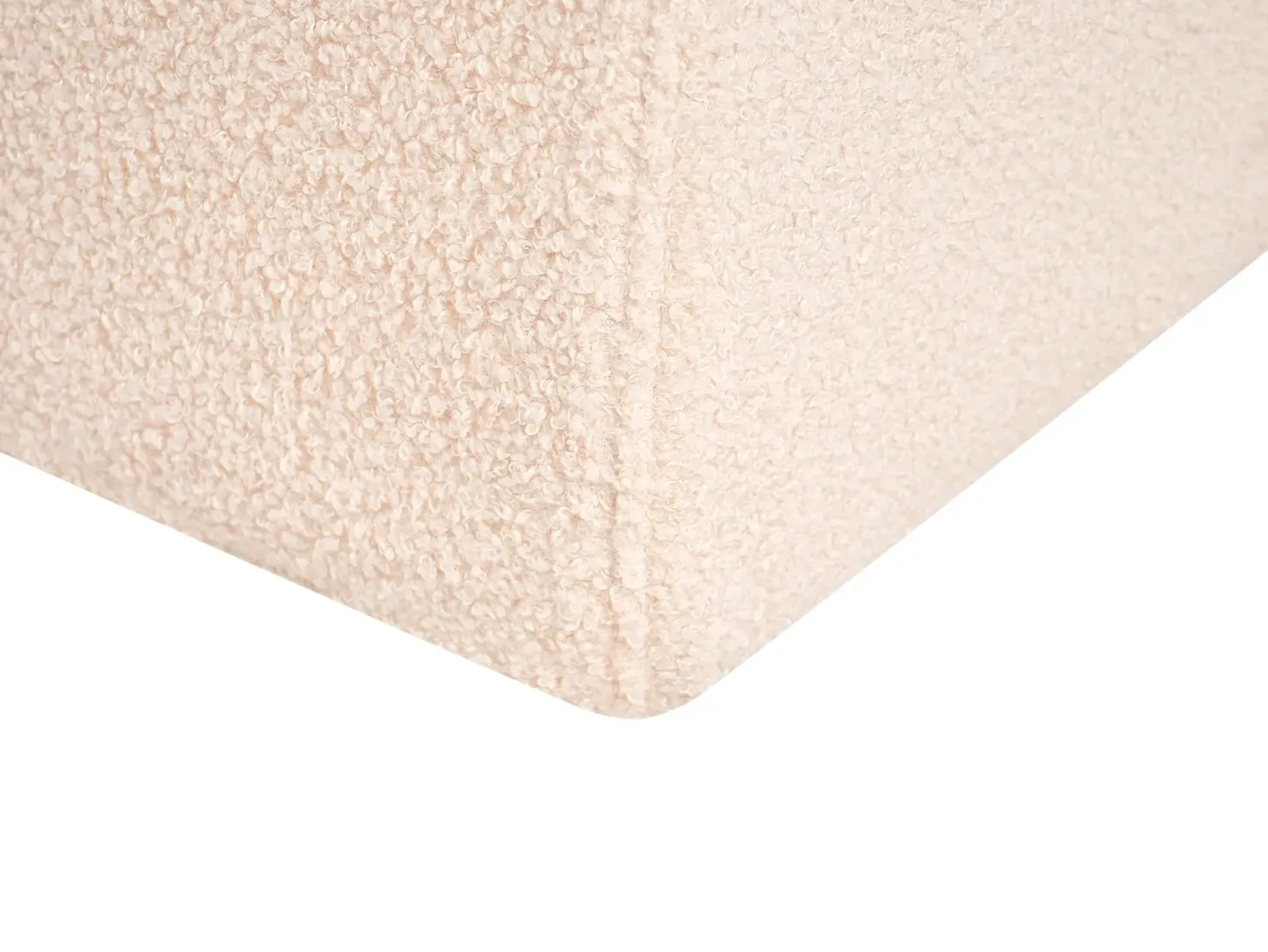Puf SINCLAIR Boucle Beżowy