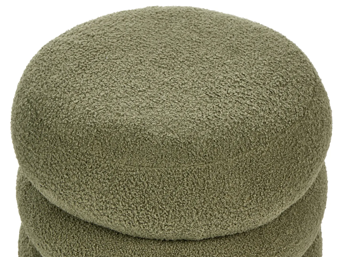 Puf SUMPTER Boucle Zielony