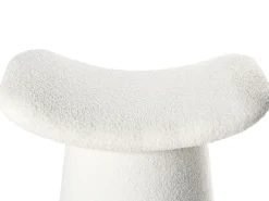 Puf Tuftowany RIDDLE Boucle Złamana biel