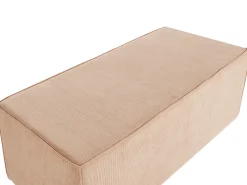 Puf VINITA Sztruks Beżowy