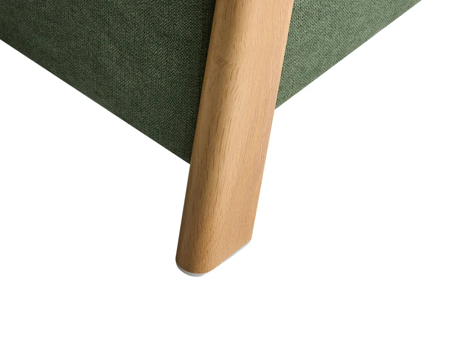 Puf ze schowkiem EDLAND 45 cm Zielony