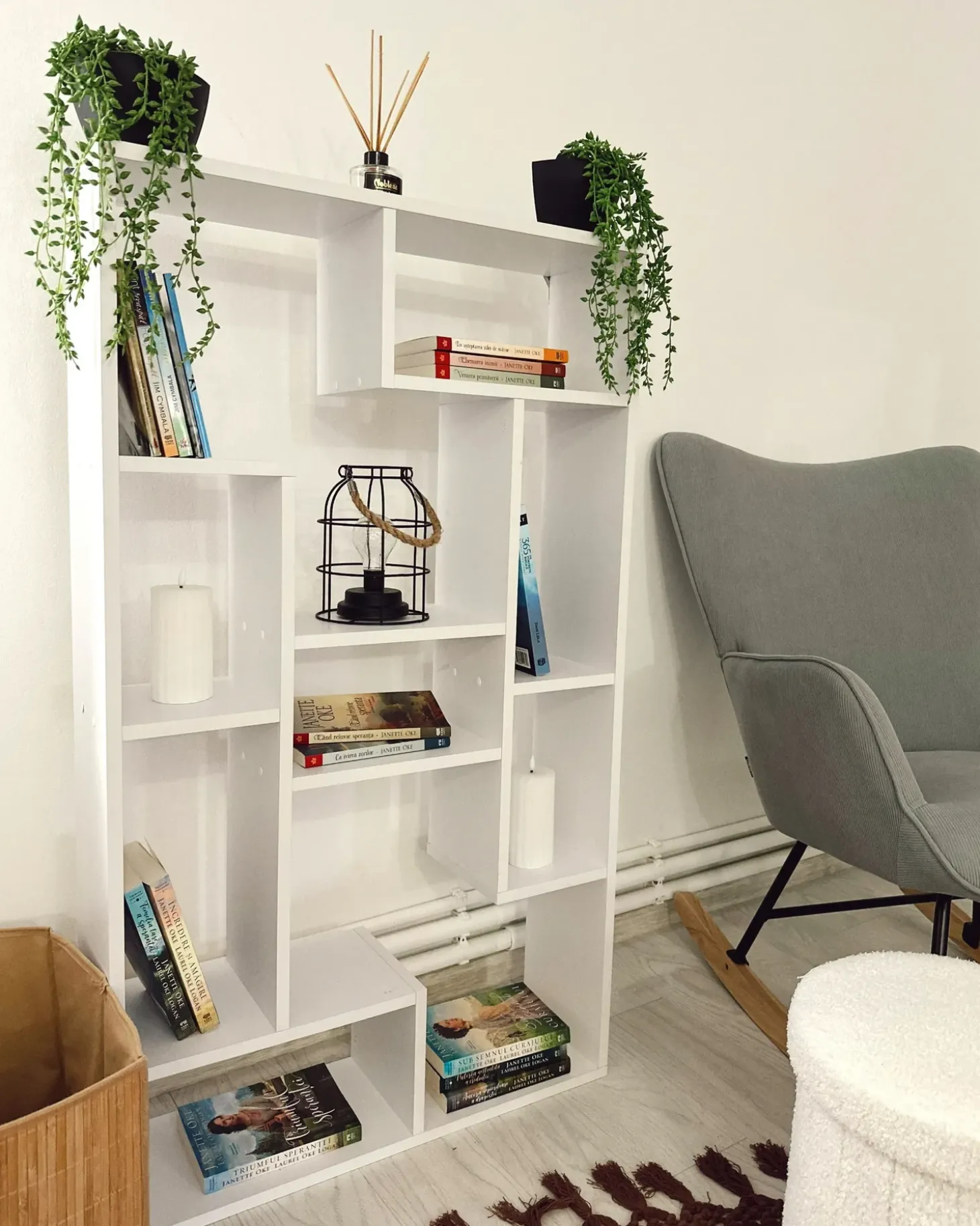 Hot Regał ALMA 122 cm Biblioteczki I Regały|Wszystko Do Przechowywania W Kuchni