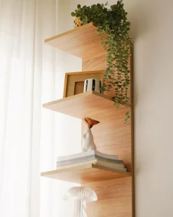 Sale Regał ścienny ESTON 190 cm Jasno Biblioteczki I Regały|Wszystko Do Przechowywania