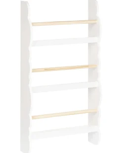 Discount Regał ścienny RIGOLET 80 cm Biały Dzieci Biblioteczki I Regały|Przechowywanie Dla Dzieci