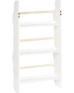 Discount Regał ścienny RIGOLET 80 cm Biały Dzieci Biblioteczki I Regały|Przechowywanie Dla Dzieci