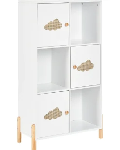 New CLOUDY 111 cm Biały Dzieci Wszystko Do Przechowywania W Kuchni|Przechowywanie Dla Dzieci