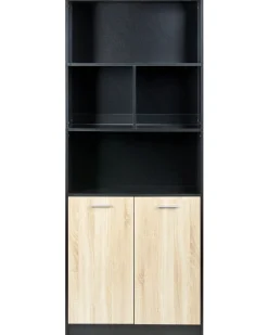 Outlet ZEHNA Brązowy/ czarny Biblioteczki I Regały|Wszystko Do Przechowywania