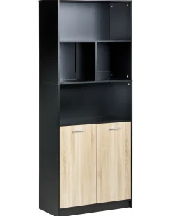 Outlet ZEHNA Brązowy/ czarny Biblioteczki I Regały|Wszystko Do Przechowywania