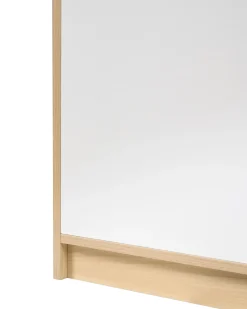 New ZEHNA Jasny brąz/ biały Biblioteczki I Regały|Wszystko Do Przechowywania