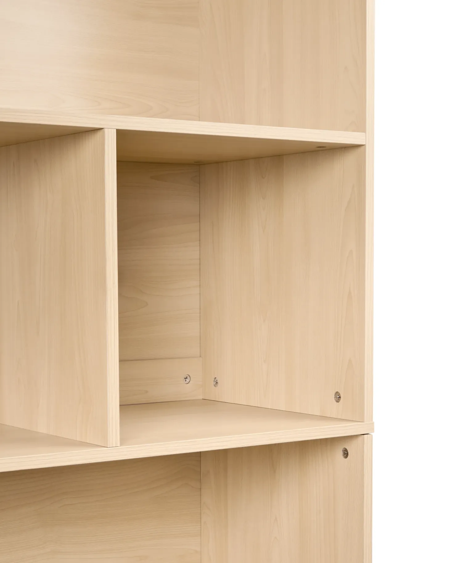 New ZEHNA Jasny brąz/ biały Biblioteczki I Regały|Wszystko Do Przechowywania