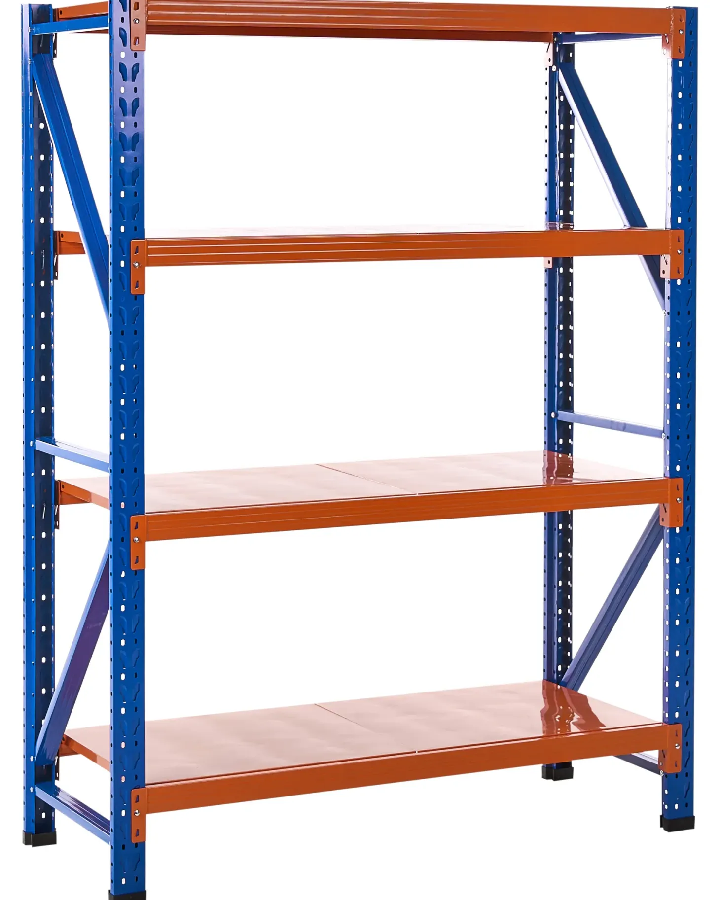 Regał magazynowy FIUGGI Metal 200 cm 150 cm Pomarańczowy