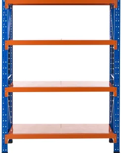 Regał magazynowy FIUGGI Metal 200 cm 150 cm Pomarańczowy
