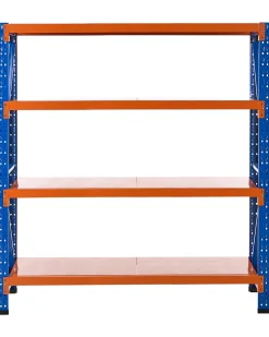 Regał magazynowy FIUGGI Metal 200 cm 200 cm Pomarańczowy