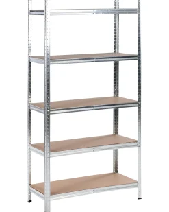 Regał magazynowy XITTA Metal 180 cm 90 cm Srebrny