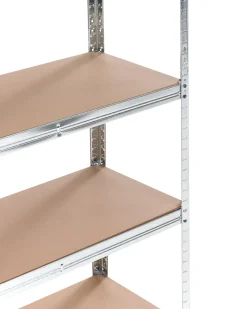 Regał magazynowy XITTA Metal 150 cm 75 cm Srebrny