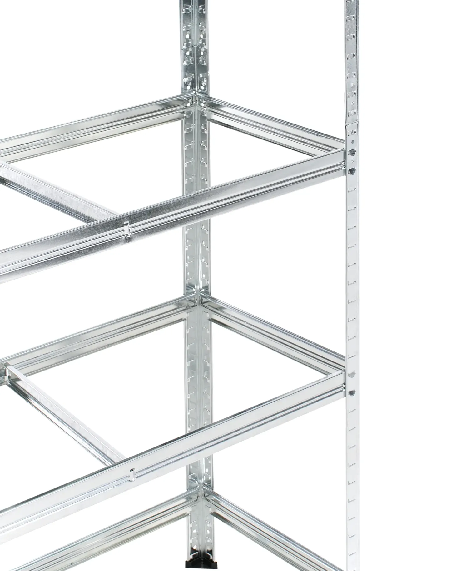Regał magazynowy XITTA Metal 150 cm 75 cm Srebrny