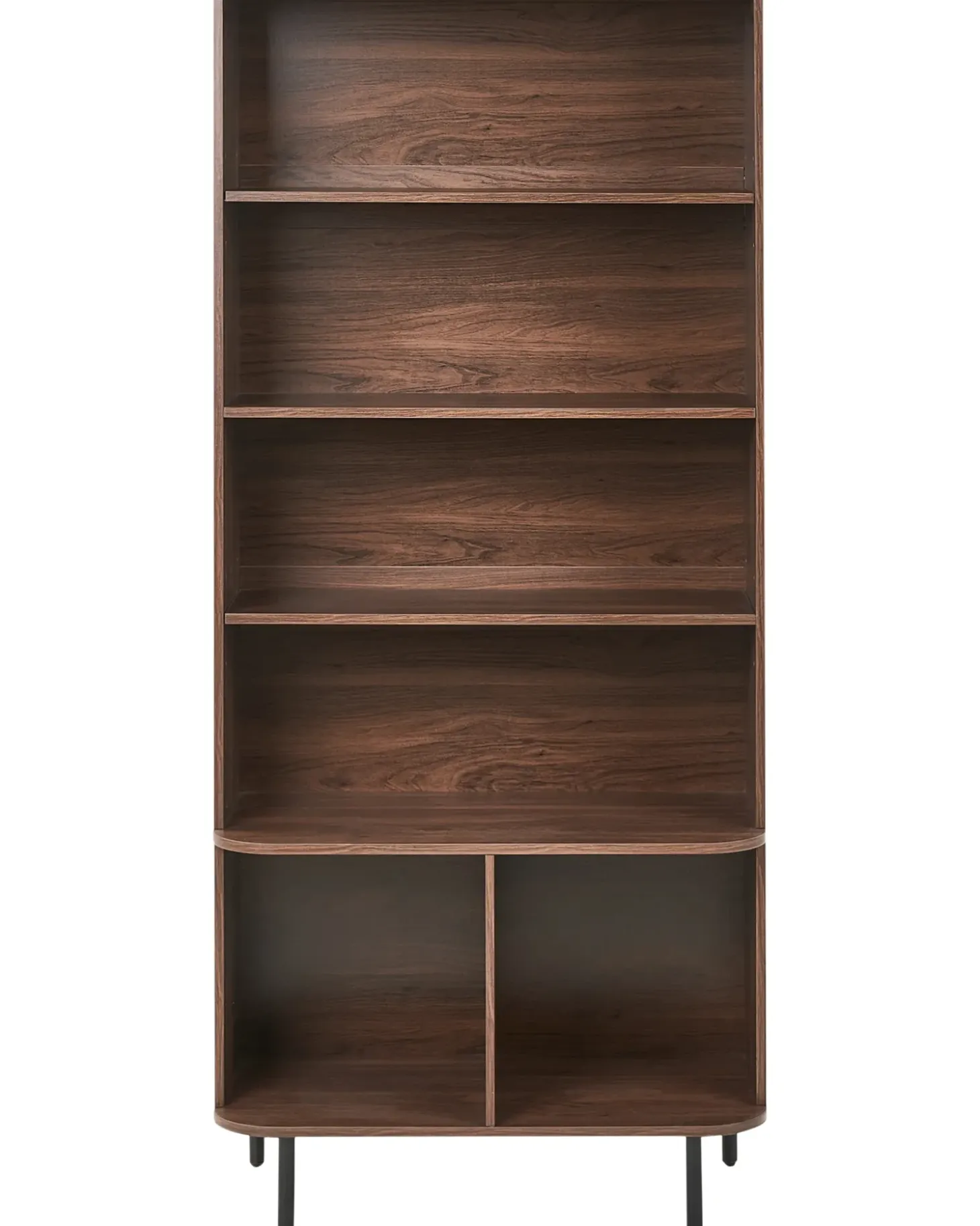 New BRADLEY 180 cm Ciemno Biblioteczki I Regały|Wszystko Do Przechowywania