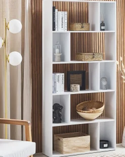 Clearance Regał na książki 5 półek ORILLA 174 cm Biblioteczki I Regały|Wszystko Do Przechowywania