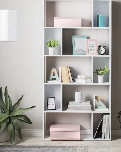Clearance Regał na książki 5 półek ORILLA 174 cm Biblioteczki I Regały|Wszystko Do Przechowywania