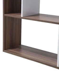 Outlet Regał na książki 5 półek ORILLA 174 cm Ciemnobrązowy Biblioteczki I Regały|Wszystko Do Przechowywania