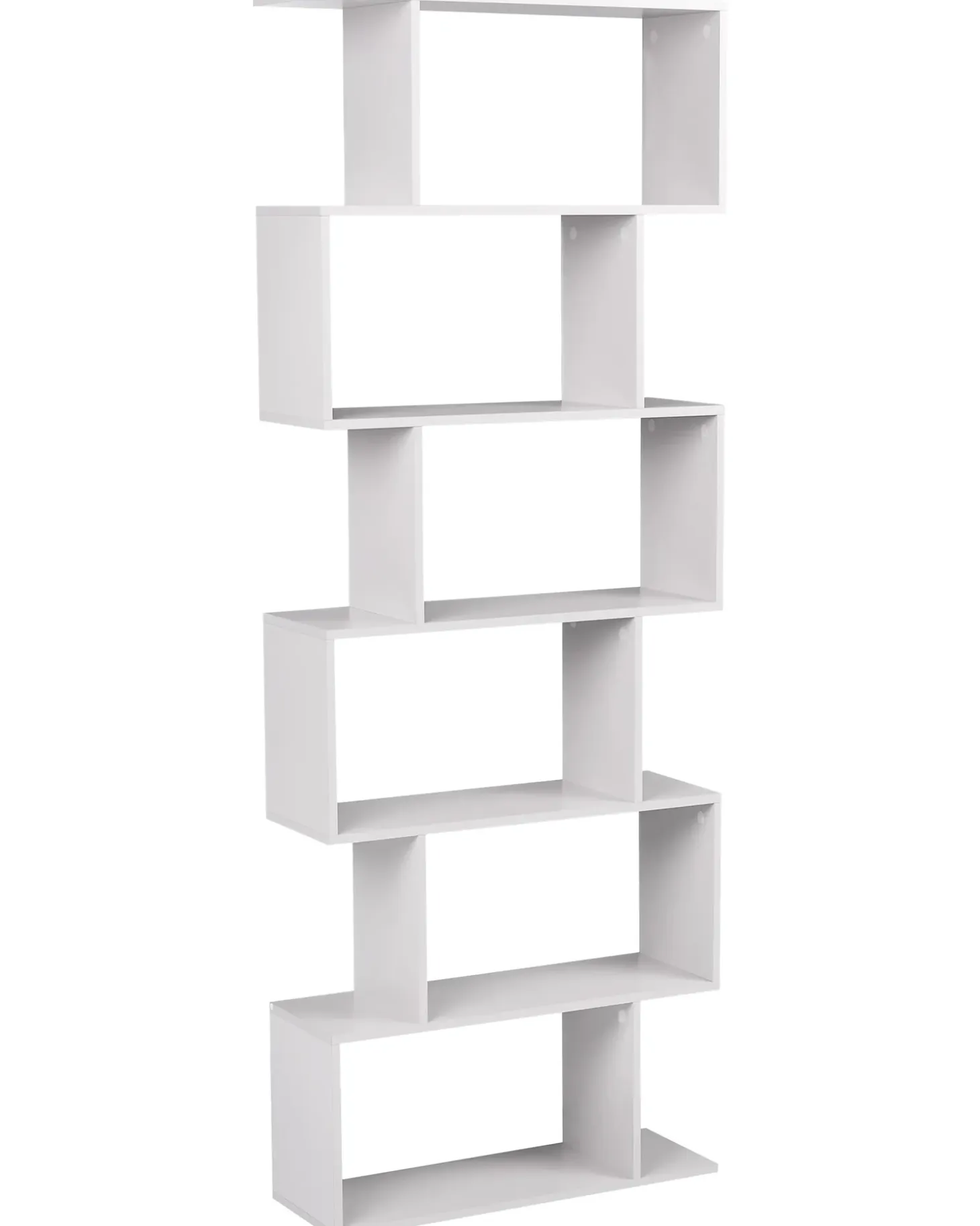 Sale Regał na książki 6 półek VALDOSA 190 cm Jasno Biblioteczki I Regały|Wszystko Do Przechowywania