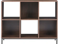 Sale Regał na książki PEMBERTON 73 cm Ciemnobrązowy Biblioteczki I Regały|Wszystko Do Przechowywania W Kuchni