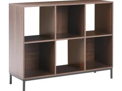 Sale Regał na książki PEMBERTON 73 cm Ciemnobrązowy Biblioteczki I Regały|Wszystko Do Przechowywania W Kuchni
