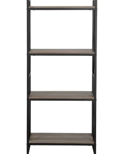 Discount FORRES 143 cm Brązowy/ czarny Biblioteczki I Regały|Wszystko Do Przechowywania