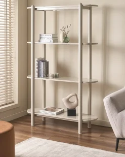 Best Regał na książki 3 półki GRANITY 170 cm Biblioteczki I Regały|Wszystko Do Przechowywania