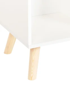 Hot LILOET 102 cm Biały Dzieci Biblioteczki I Regały|Przechowywanie Dla Dzieci