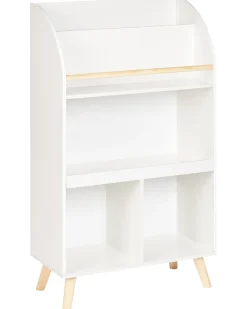 Hot LILOET 102 cm Biały Dzieci Biblioteczki I Regały|Przechowywanie Dla Dzieci