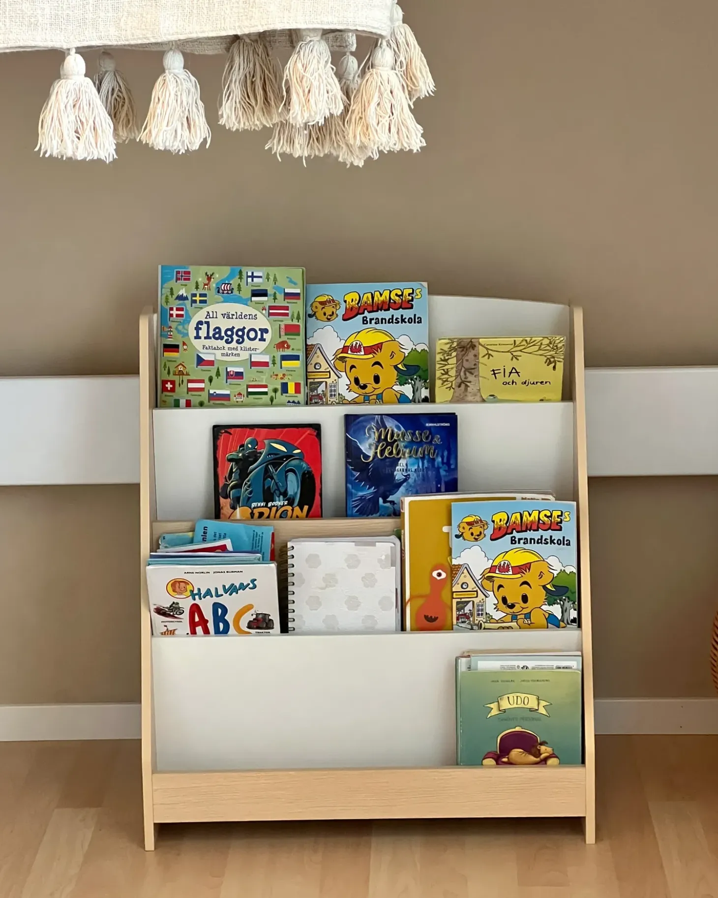 Discount LILOET 70 cm Jasnobrązowy Dzieci Biblioteczki I Regały|Przechowywanie Dla Dzieci