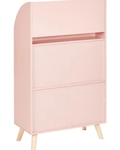 Discount LILOET 102 cm Pastelowy róż Dzieci Biblioteczki I Regały|Przechowywanie Dla Dzieci
