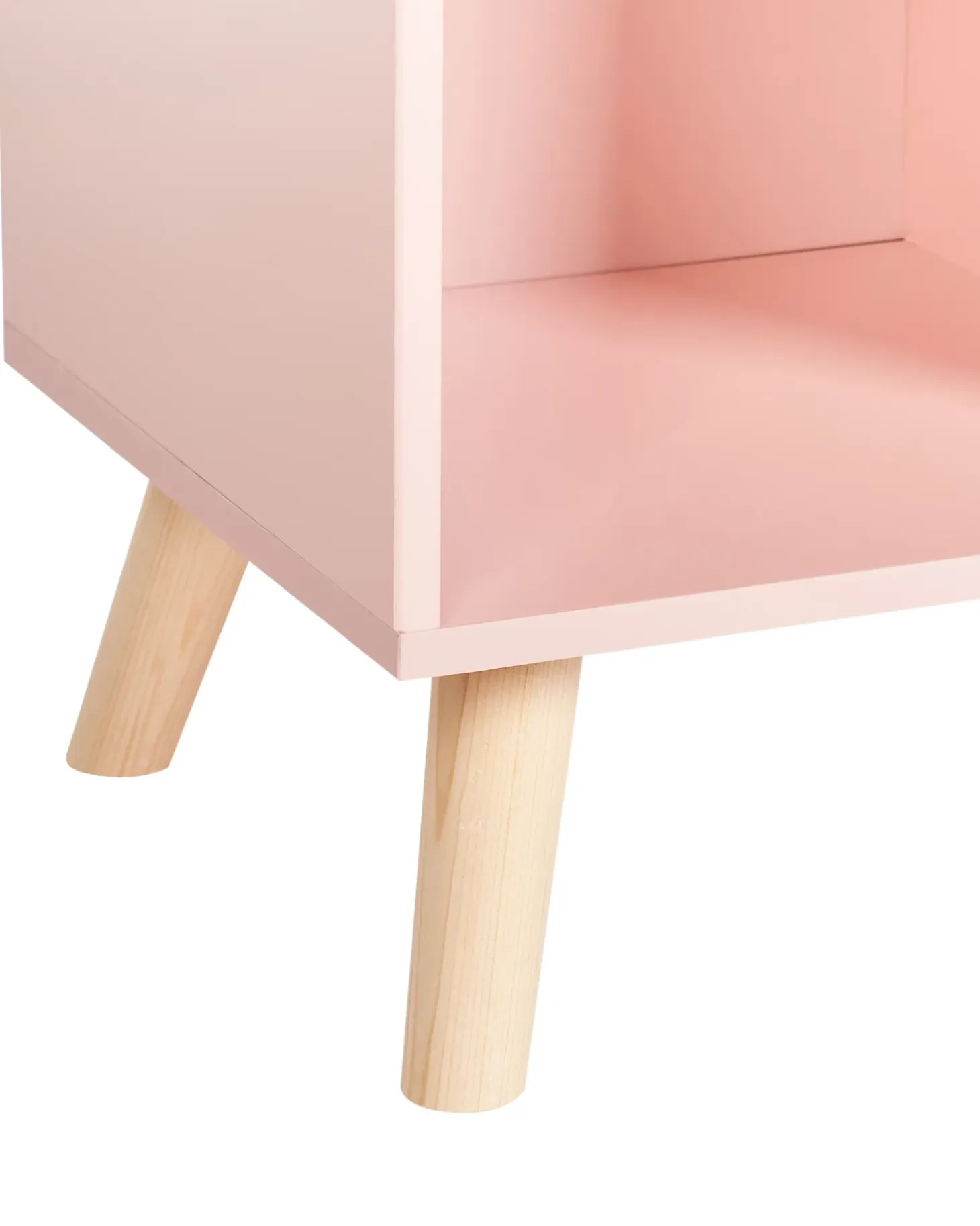 Discount LILOET 102 cm Pastelowy róż Dzieci Biblioteczki I Regały|Przechowywanie Dla Dzieci