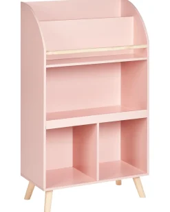 Discount LILOET 102 cm Pastelowy róż Dzieci Biblioteczki I Regały|Przechowywanie Dla Dzieci