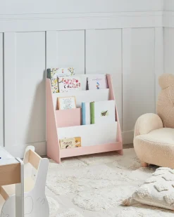 Best LILOET 70 cm Pastelowy róż Dzieci Biblioteczki I Regały|Przechowywanie Dla Dzieci