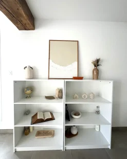 Outlet ZEHNA 117 cm Biblioteczki I Regały|Wszystko Do Przechowywania