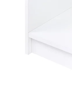 Clearance Regał na książki 3 półki ZEHNA 117 cm Biblioteczki I Regały|Wszystko Do Przechowywania