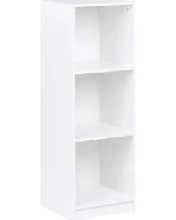 Clearance Regał na książki 3 półki ZEHNA 117 cm Biblioteczki I Regały|Wszystko Do Przechowywania