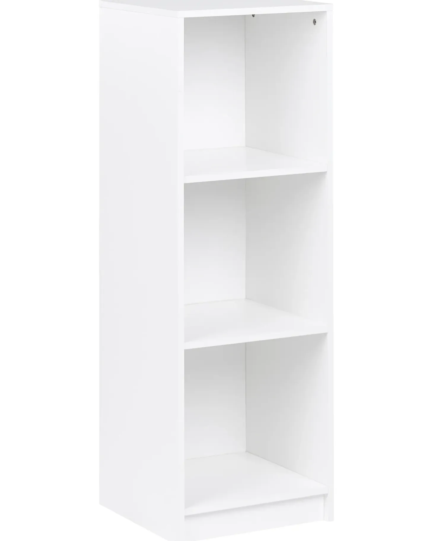 Clearance Regał na książki 3 półki ZEHNA 117 cm Biblioteczki I Regały|Wszystko Do Przechowywania