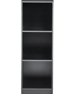 Outlet Regał na książki 3 półki ZEHNA 117 cm Biblioteczki I Regały|Wszystko Do Przechowywania