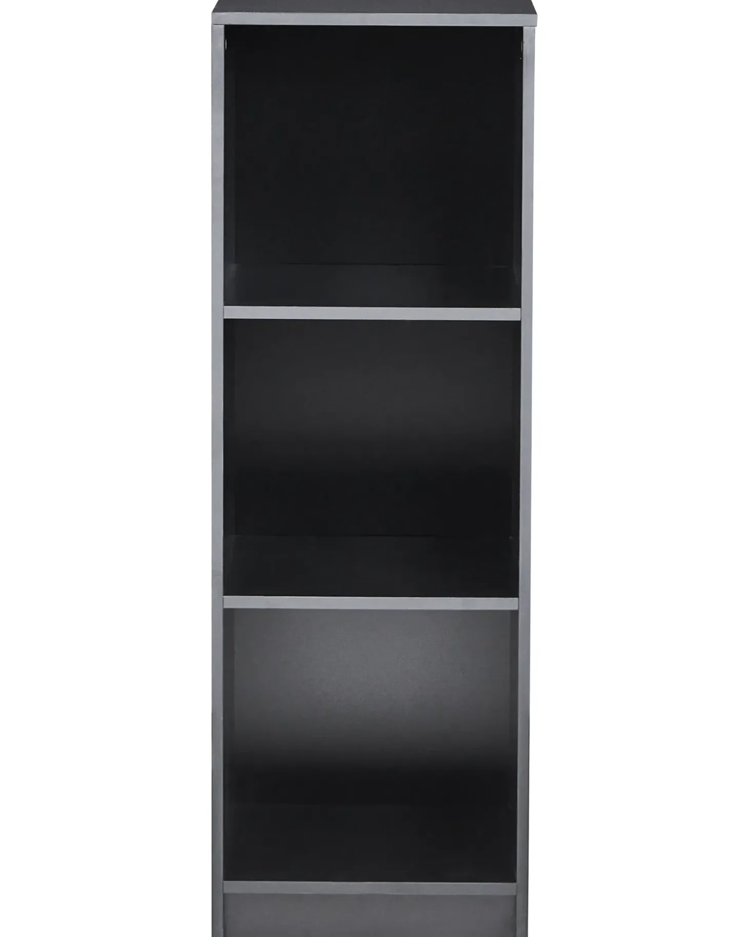 Outlet Regał na książki 3 półki ZEHNA 117 cm Biblioteczki I Regały|Wszystko Do Przechowywania