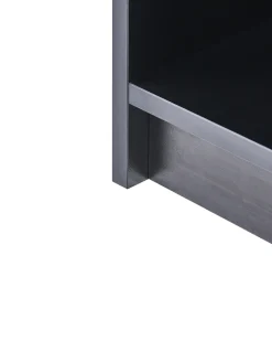 Outlet Regał na książki 3 półki ZEHNA 117 cm Biblioteczki I Regały|Wszystko Do Przechowywania
