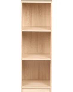 Sale Regał na książki 3 półki ZEHNA 117 cm Jasno Biblioteczki I Regały|Wszystko Do Przechowywania