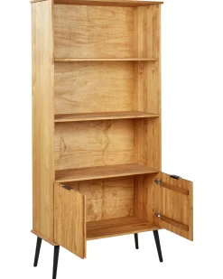 Hot TIMMINS Drewno sosnowe 190 cm Biblioteczki I Regały|Wszystko Do Przechowywania W Kuchni