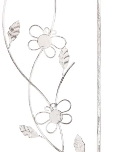 Regał narożny BIELLA Metal 158 cm 35 cm Biały
