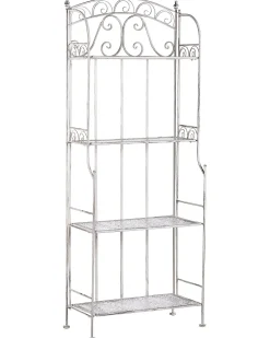 Regał PADUA Metal 156 cm 61 cm Biały