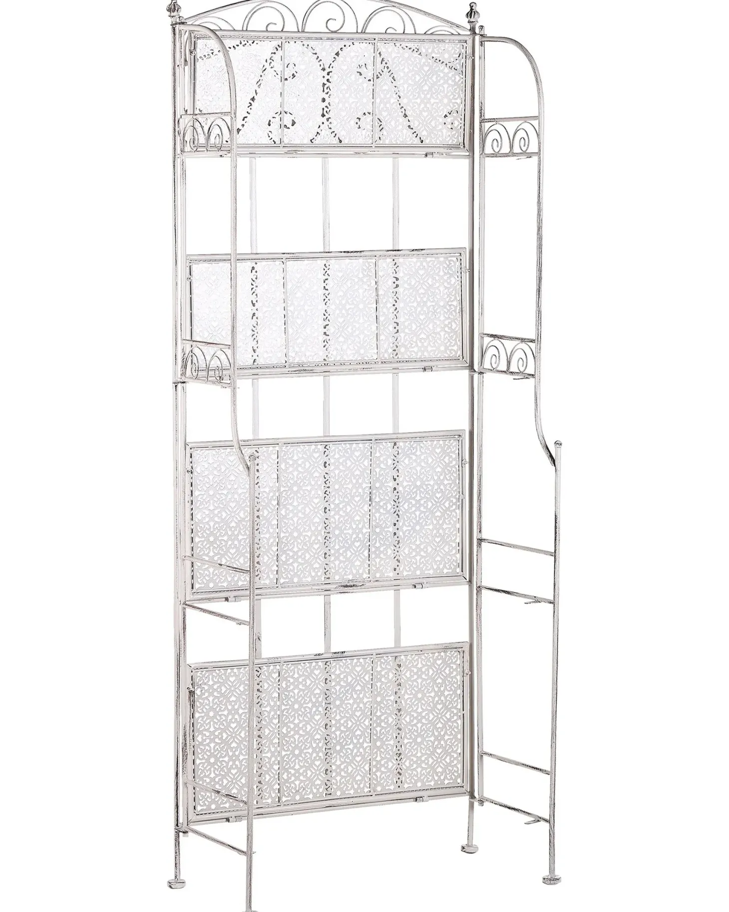 Regał PADUA Metal 156 cm 61 cm Biały